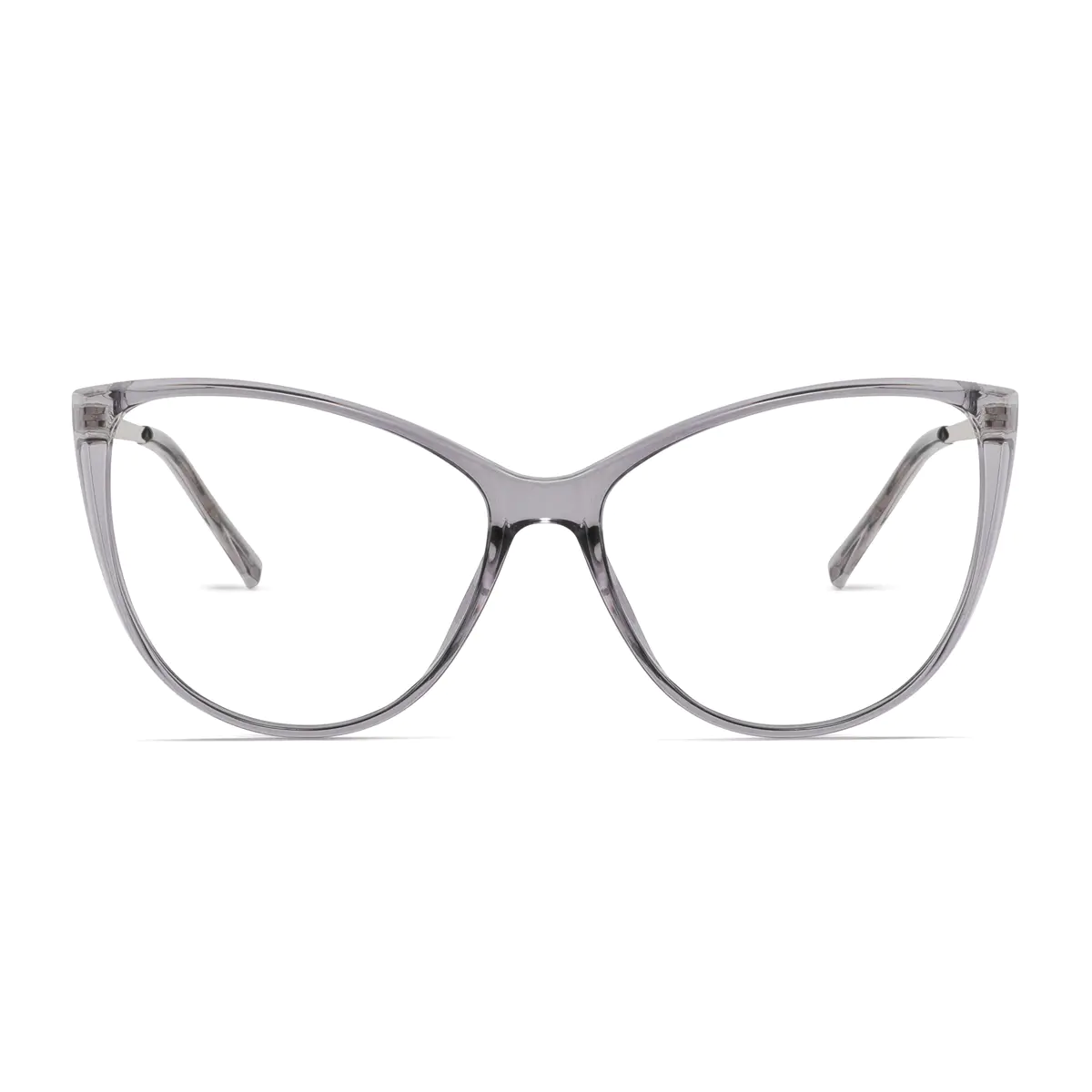 Cat-eye Gray Eyeglasses