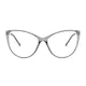 Cat-eye Gray Eyeglasses