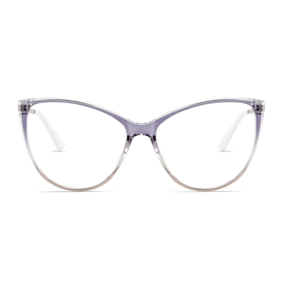 Cat-eye Orange/Purple Eyeglasses