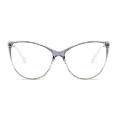 Cat-eye Orange/Purple Eyeglasses