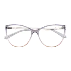 Cat-eye Orange/Purple Eyeglasses
