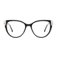 Cat-eye Black/Gold Eyeglasses