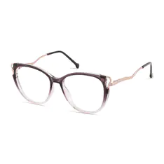 Cat-eye Gradient Purple Eyeglasses