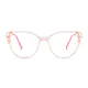 Cat-eye Pink Eyeglasses