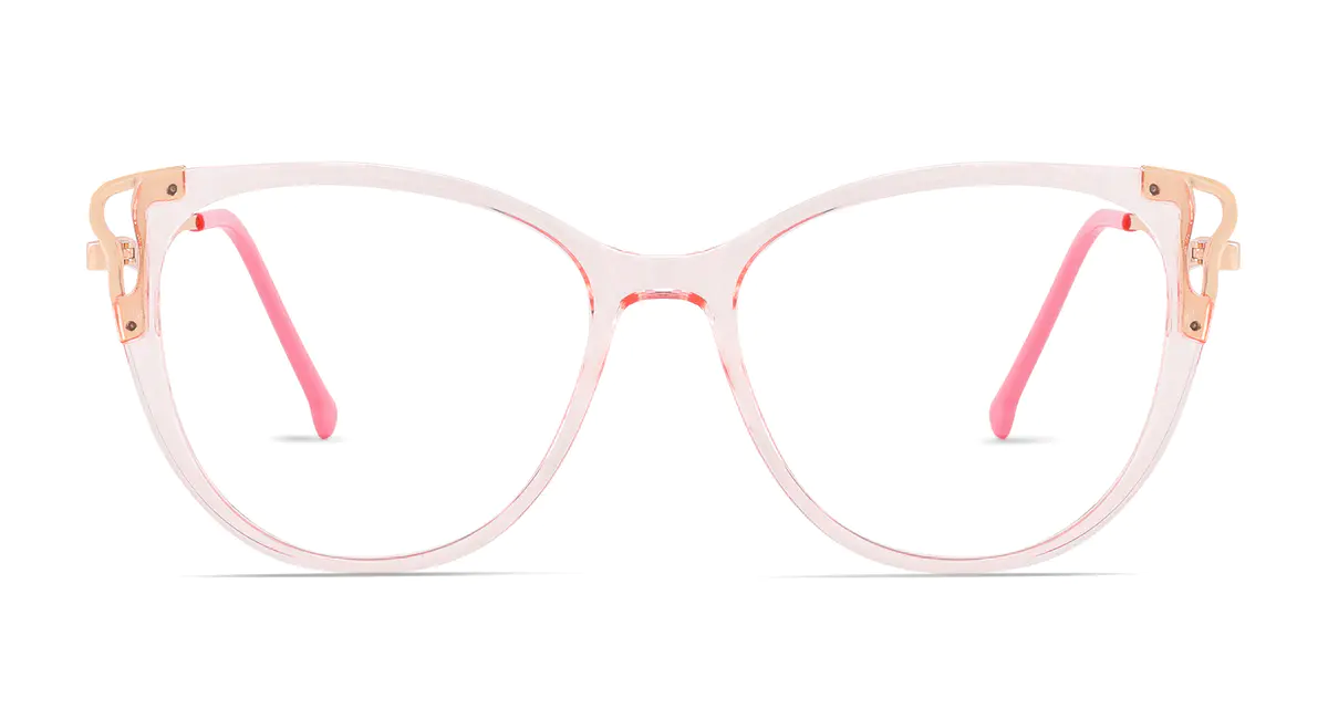 Cat-eye Pink Eyeglasses