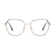 Geometric Gray Eyeglasses