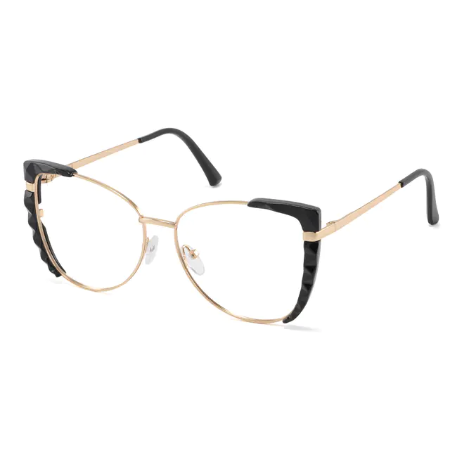 Cat-eye Black Eyeglasses