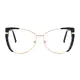 Cat-eye Black Eyeglasses