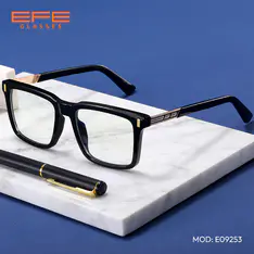 Square Black Eyeglasses