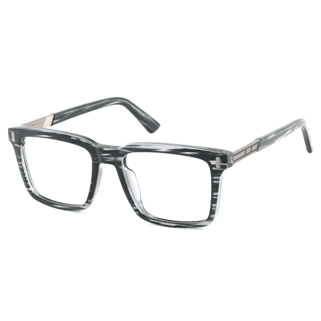 Rectangle Tortoiseshell Eyeglasses
