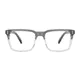 Rectangle Gray Eyeglasses