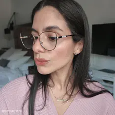 Cat-eye Black Eyeglasses