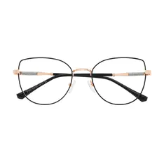 Cat-eye Black Eyeglasses