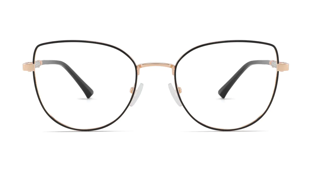 Cat-eye Black Eyeglasses