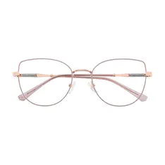 Cat-eye Gray Eyeglasses