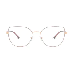 Cat-eye Gray Eyeglasses