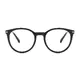 Round Black Eyeglasses