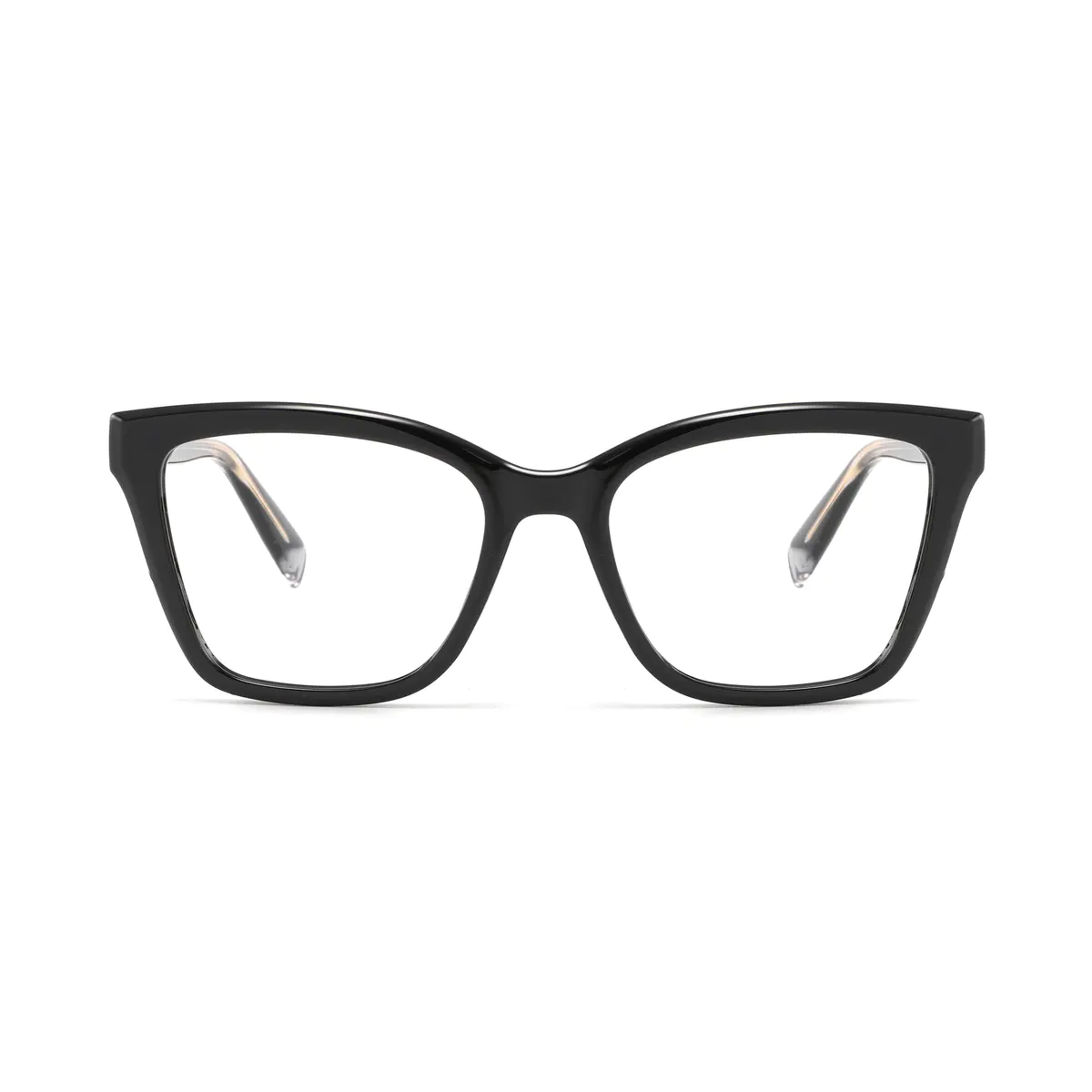 Square Black Eyeglasses