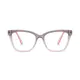 Square Gradient Gray Eyeglasses