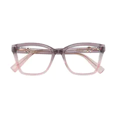 Cat-eye Gradient Gray Eyeglasses