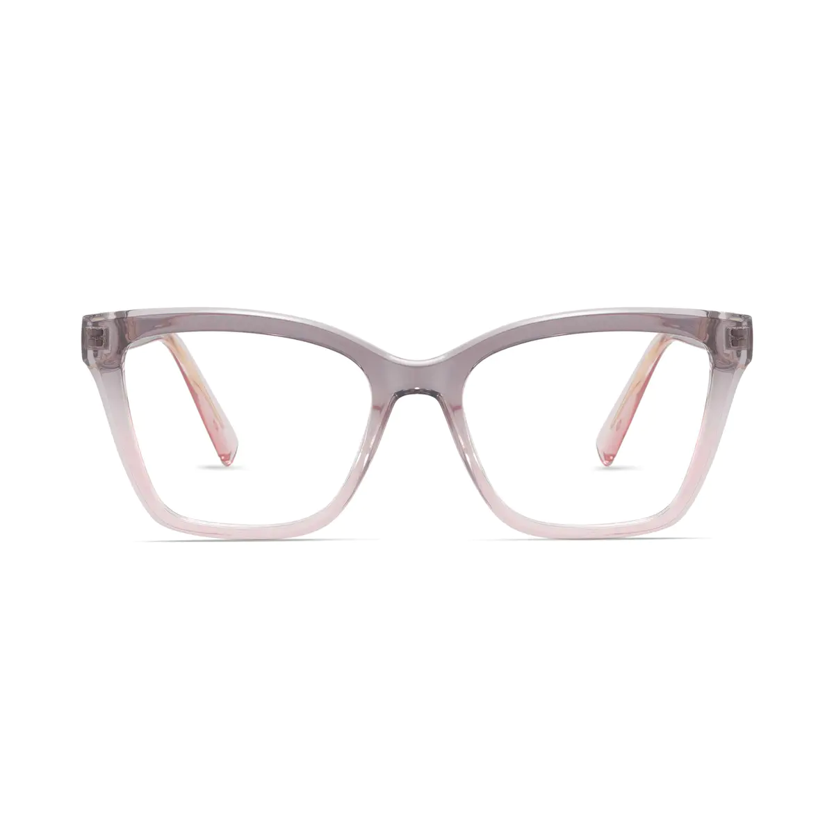 Cat-eye Gradient Gray Eyeglasses