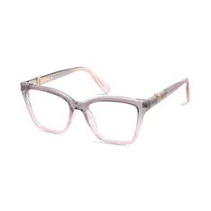 Cat-eye Gradient Gray Eyeglasses