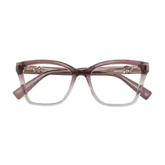 Cat-eye Light Brown Eyeglasses