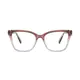 Square Light Brown Eyeglasses