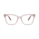Square Pink Eyeglasses