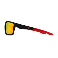 Rectangle Red/Black Sunglasses