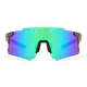 Geometric Transparent Green Sunglasses