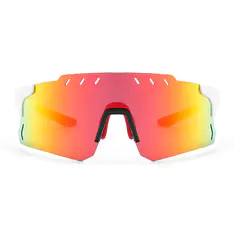 Geometric White Sunglasses