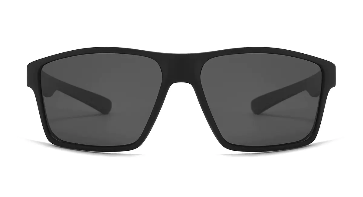 Rectangle Black Sunglasses