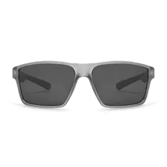Rectangle Transparent Gray Sunglasses