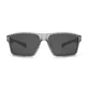 Rectangle Transparent Gray Sunglasses