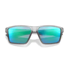 Rectangle Transparent Gray Sunglasses