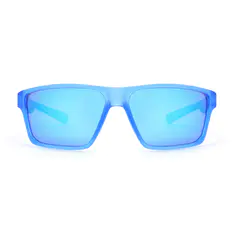 Rectangle Transparent Blue Sunglasses