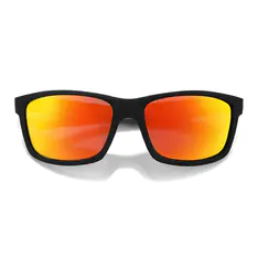 Rectangle Red/Black Sunglasses