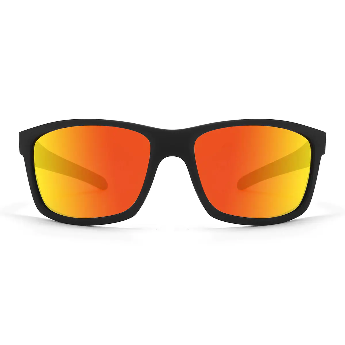 Rectangle Red/Black Sunglasses