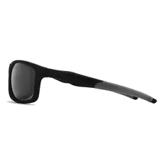 Rectangle Black/Gray Sunglasses