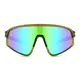 Geometric Transparent Green Sunglasses