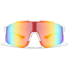 Geometric White Sunglasses