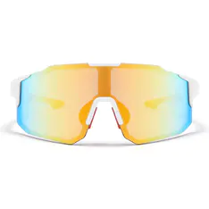 Geometric White Sunglasses
