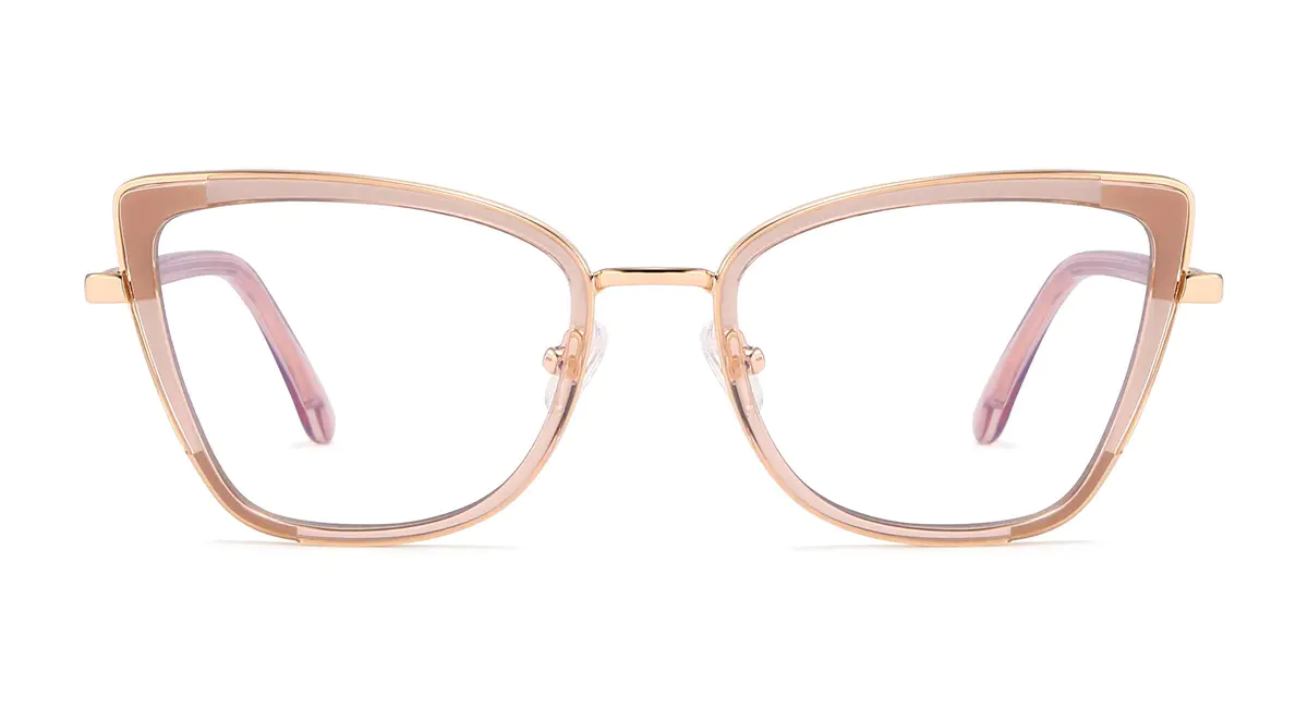 Cat-eye Rose Gold Eyeglasses