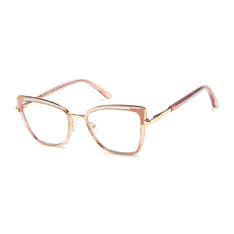 Cat-eye Rose Gold Eyeglasses