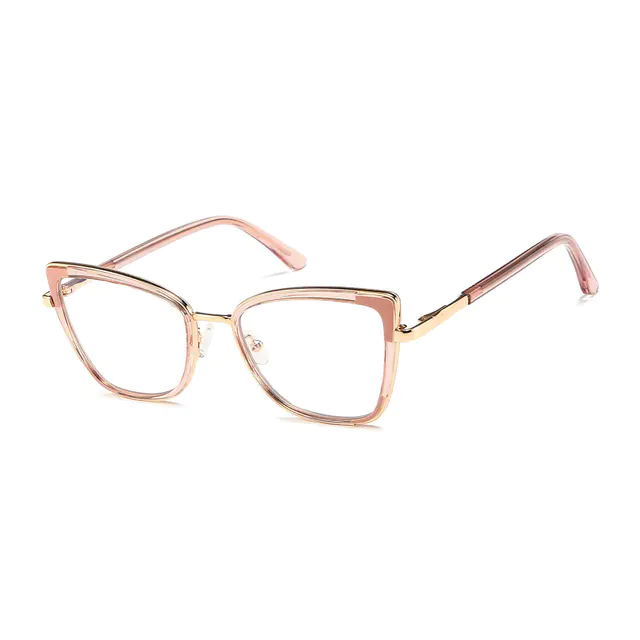 Cat-eye Rose Gold Eyeglasses