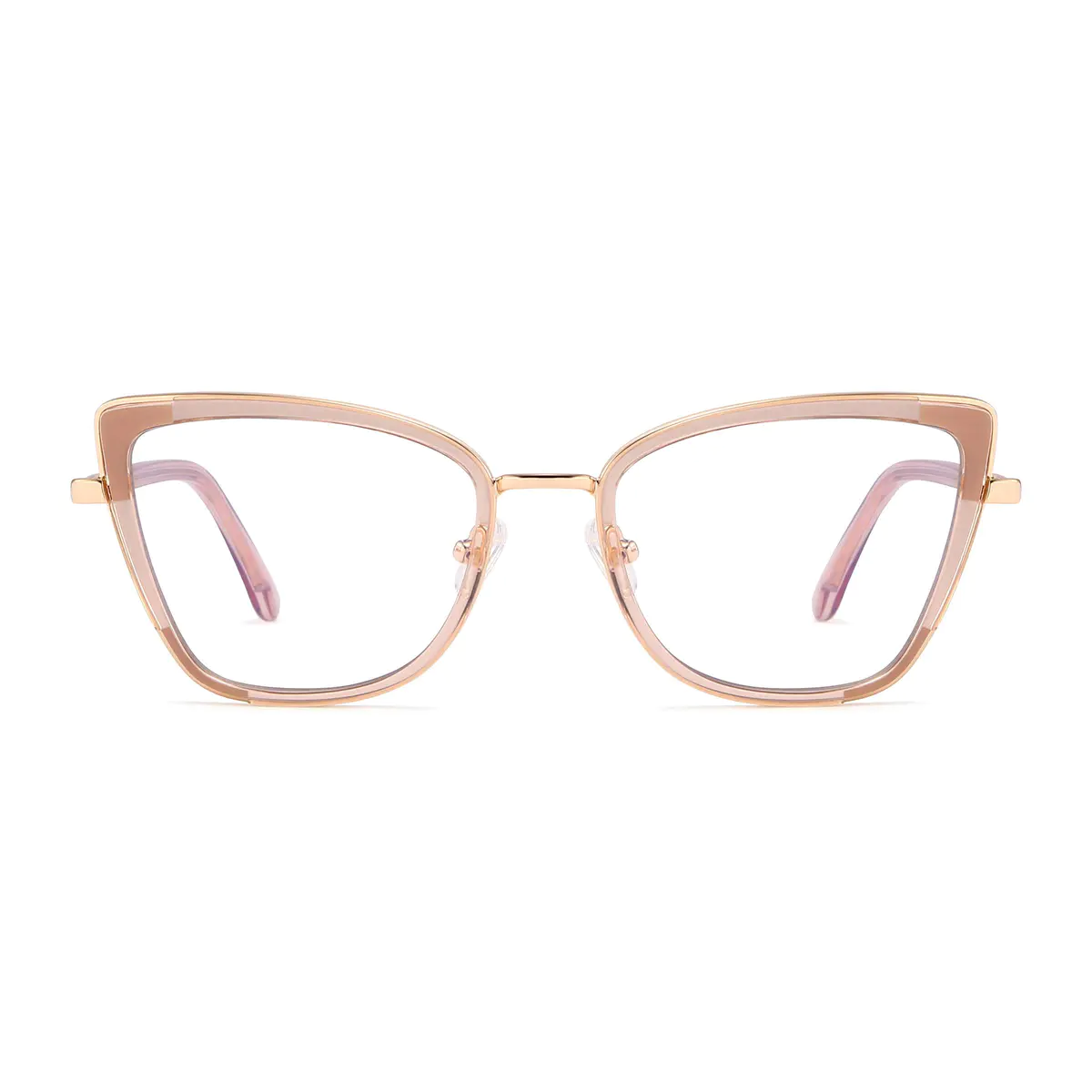 Cat-eye Rose Gold Eyeglasses