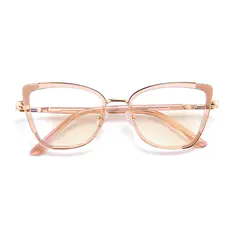 Cat-eye Rose Gold Eyeglasses