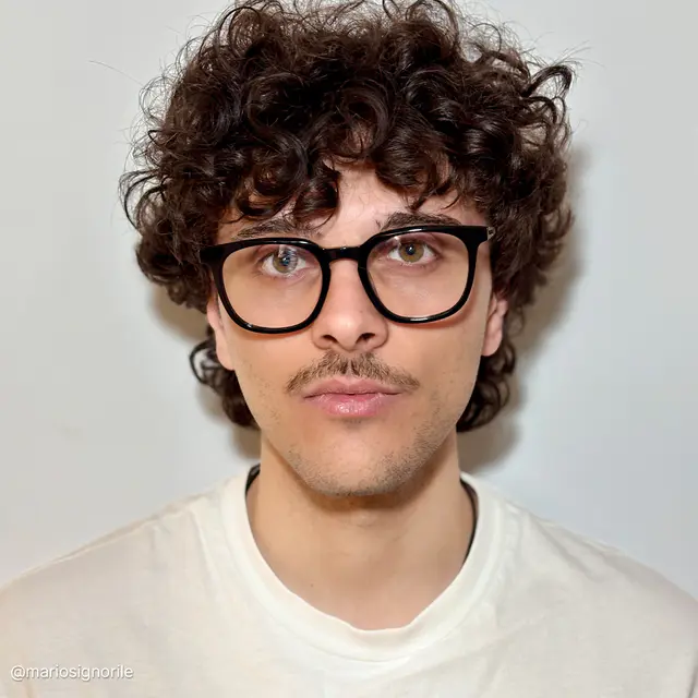 Round Black Eyeglasses