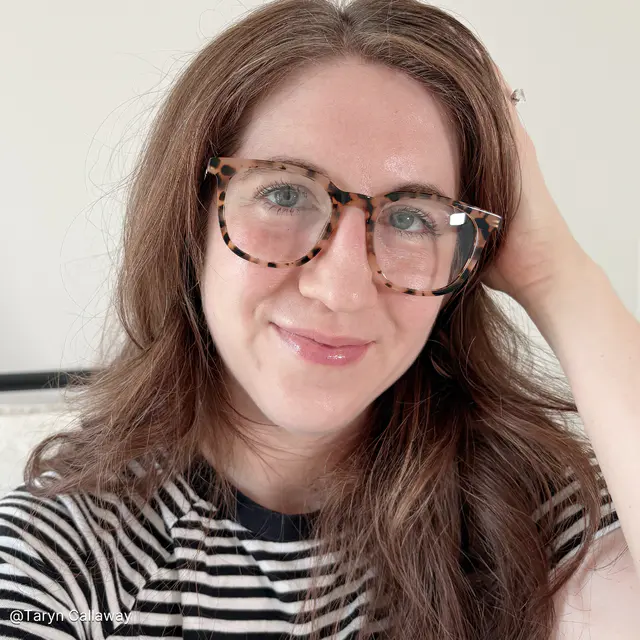 Round Lemon Tortoiseshell Eyeglasses